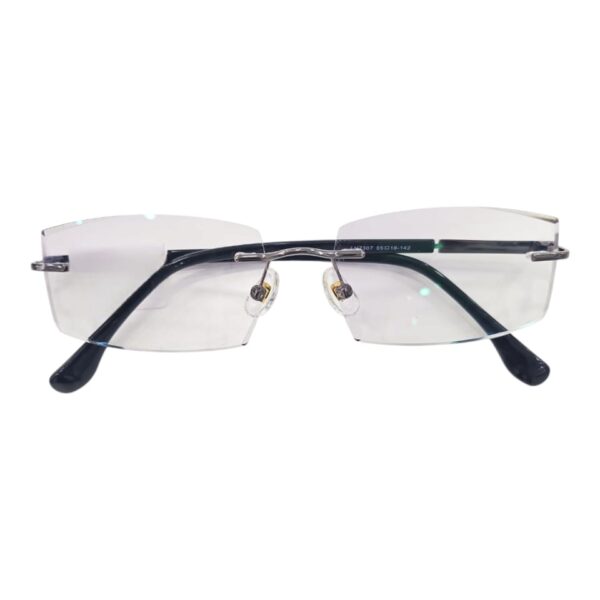 CA-7307 Rimless with Blue Cut lens Clear