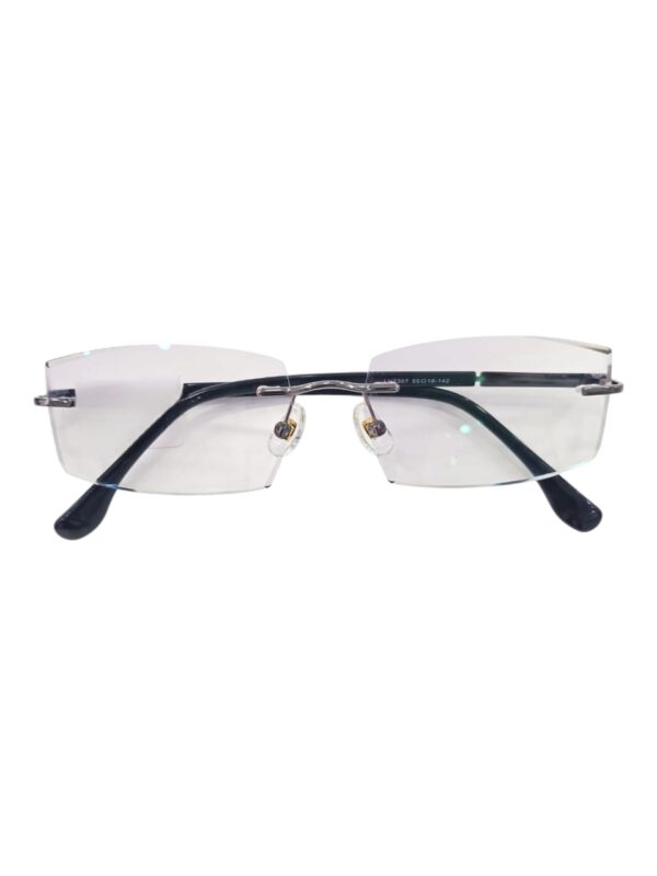 CA-7307 Rimless with Blue Cut lens Clear