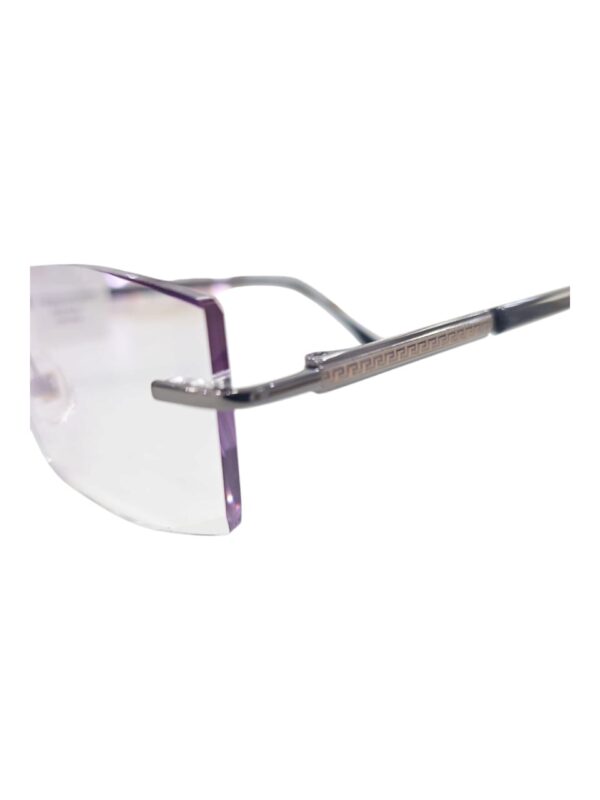 CA-7307 Rimless with Blue Cut lens Clear - Image 4