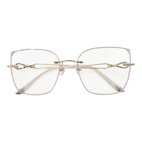 CA-2031 Rimless with Blue Cut lens Clear