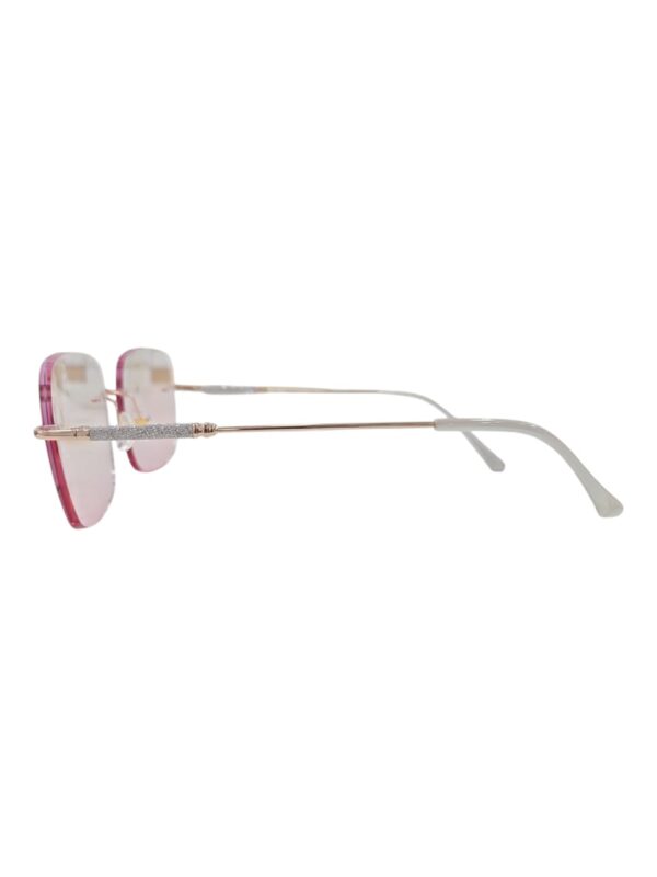 CA-7671 Rimless with Blue Cut lens Clear - Image 4