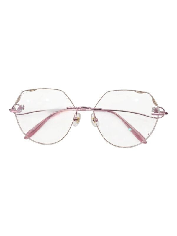 CA-7623-Y06 Rimless With Blue Cut lens Clear