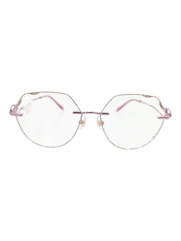 CA-7623-Y06 Rimless With Blue Cut lens Clear - Image 2